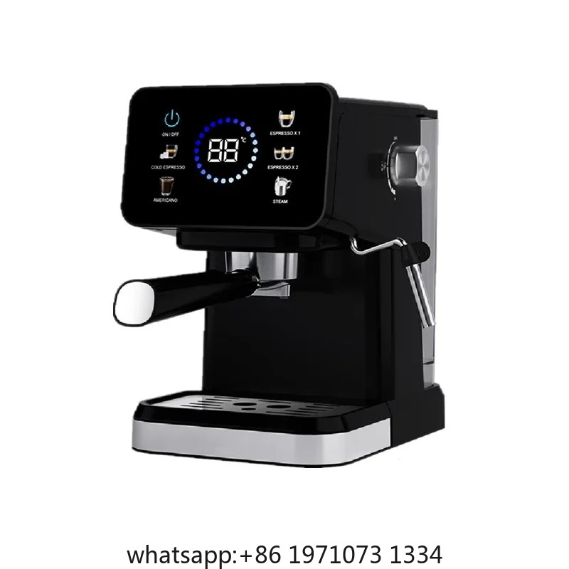 Milk Frother Automatic - เครื่องชงกาแฟเอสเพรสโซ่กึ่งอัตโนมัติ 110V-240V | เครื่องชงกาแฟระดับมืออาชีพ 15 บาร์