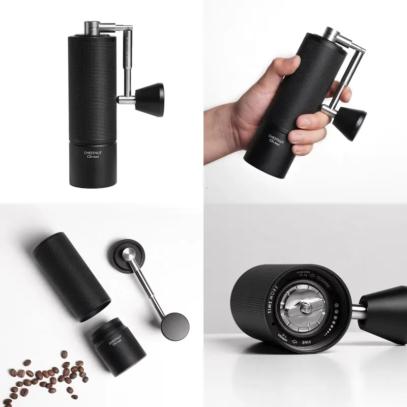 Coffee Grinder Burr - เครื่องบดเมล็ดกาแฟ Timemore Chestnut C3S Max Steel