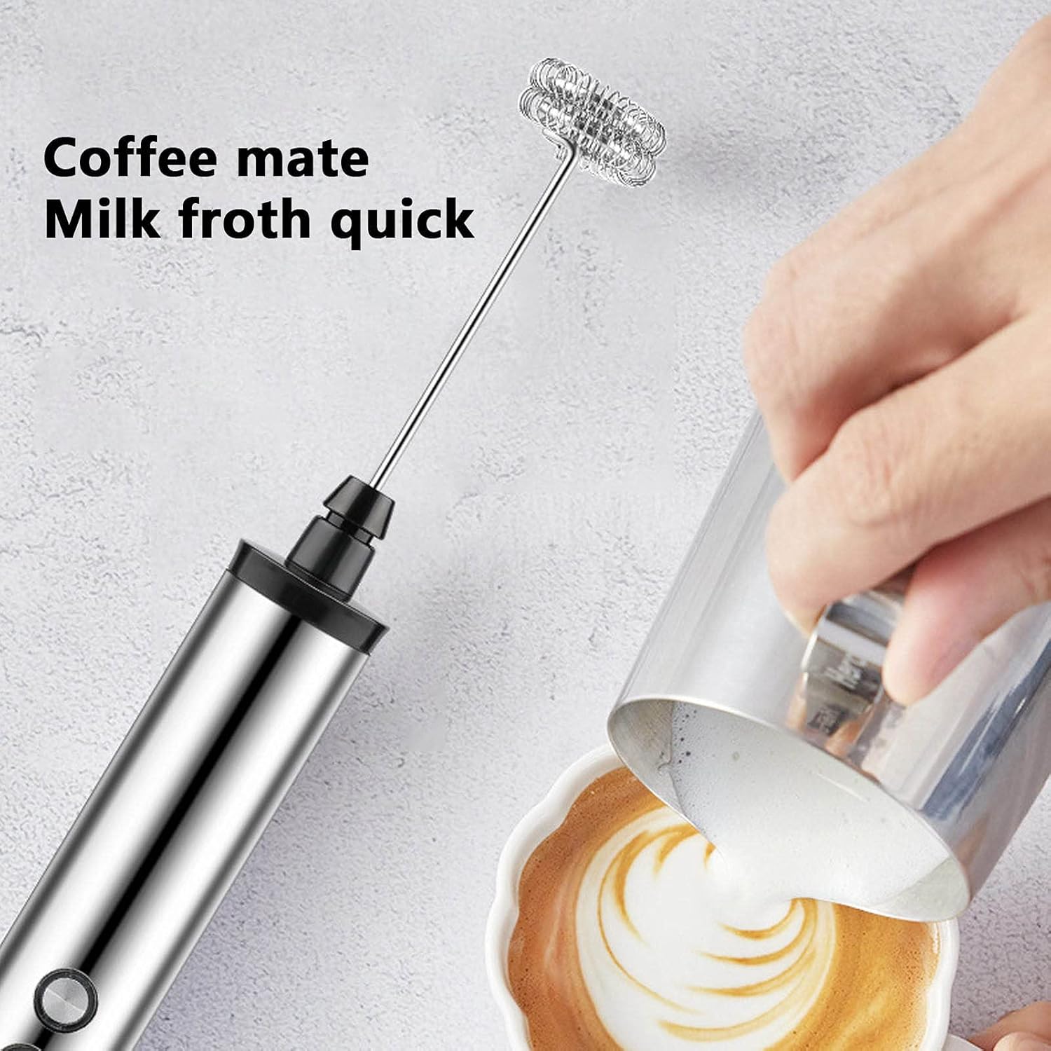 Kitchen Appliances Home - เครื่องตีฟองนมไฟฟ้าแบบมือถือ Magpie 3 in 1 เครื่องผสมเครื่องดื่ม