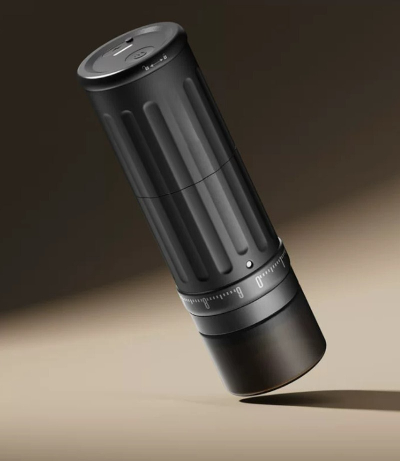 Coffee Grinder Burr - เครื่องบดกาแฟไร้สาย CGE03 iF 2026 Award, ใบมีดสแตนเลสแบบ