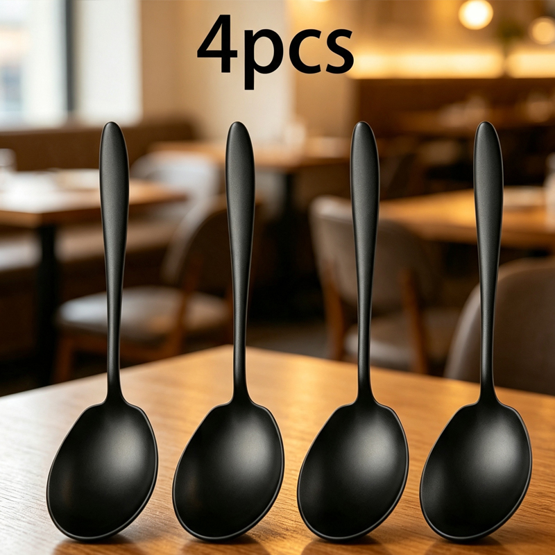Kitchen Appliances Combo - ช้อนเสิร์ฟสแตนเลสขนาดใหญ่ 2 ชิ้น ใช้ซ้ำได้ สำหรับงานเลี้ยงบุฟเฟ่ต์และงานปาร์ตี้ในครัว