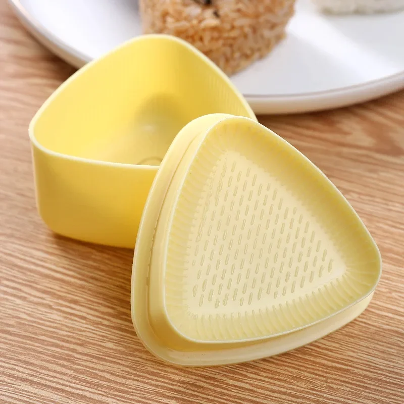 Kitchen Appliances Combo - Onigiri แม่พิมพ์เครื่องครัวอาหารสําหรับห้องครัว 1-2PCS ชุดซูชิกดสะดวกญี่ปุ่น DIY Bento