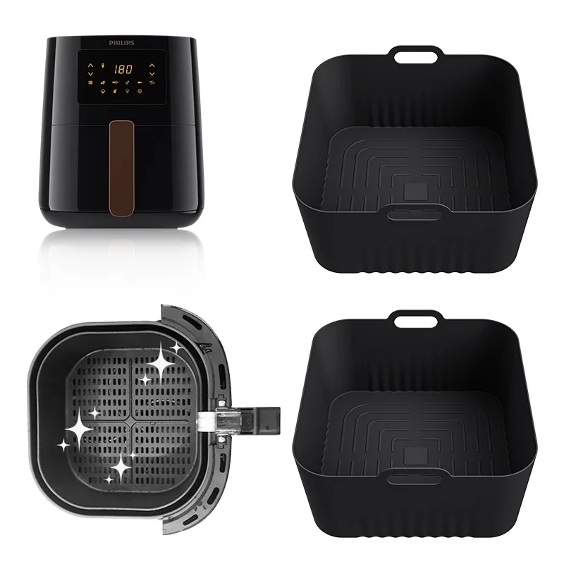 แม่พิมพ์ซิลิโคนสำหรับหม้อทอดไร - Air Fryer 5L Digital บทวิจารณ์และราคา