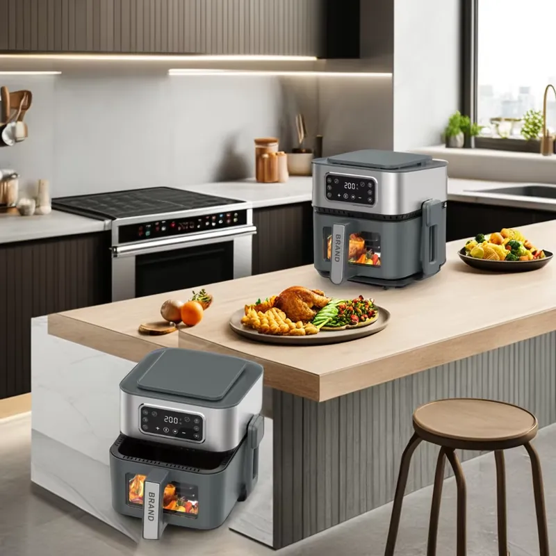 หม้อทอดไร้น้ำมัน 3 in 1 สเตนเล - Air Fryer 5L Digital บทวิจารณ์และราคา