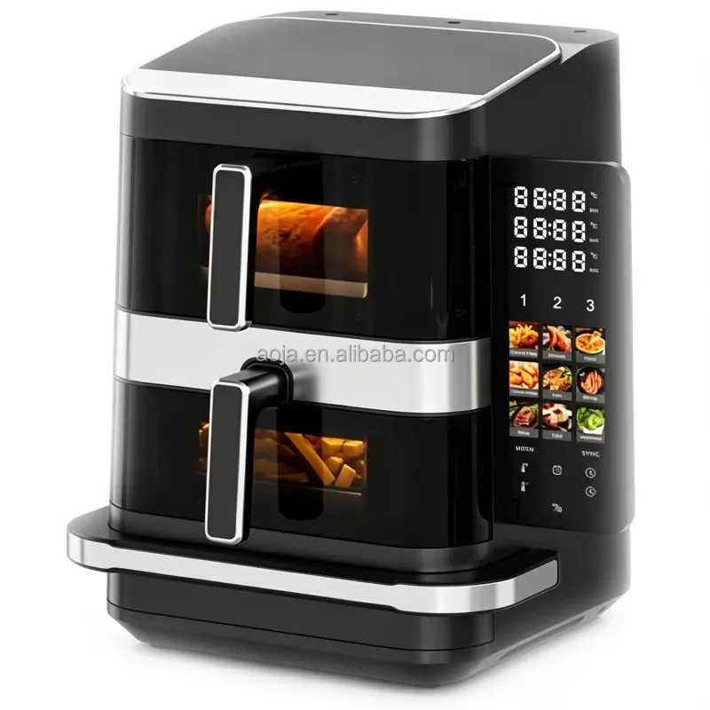 สำหรับหม้อทอดไร้น้ำมันแบบสองตะ - Air Fryer 5L Digital บทวิจารณ์และราคา