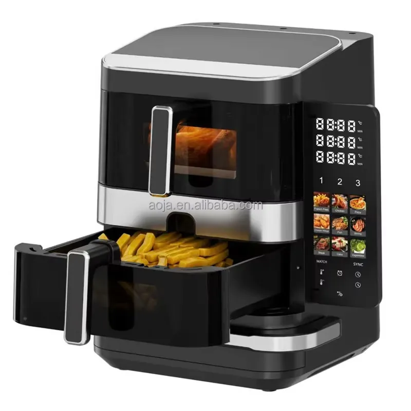 สำหรับหม้อทอดไร้น้ำมันแบบสองตะ - Air Fryer 5L Digital บทวิจารณ์และราคา