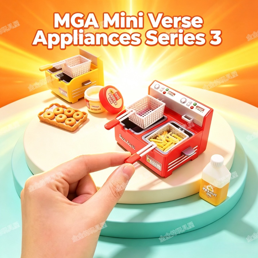 MGA Miniverse รุ่นที่ 3 เครื่อ - Kitchen Appliances Gift Items บทวิจารณ์และราคา