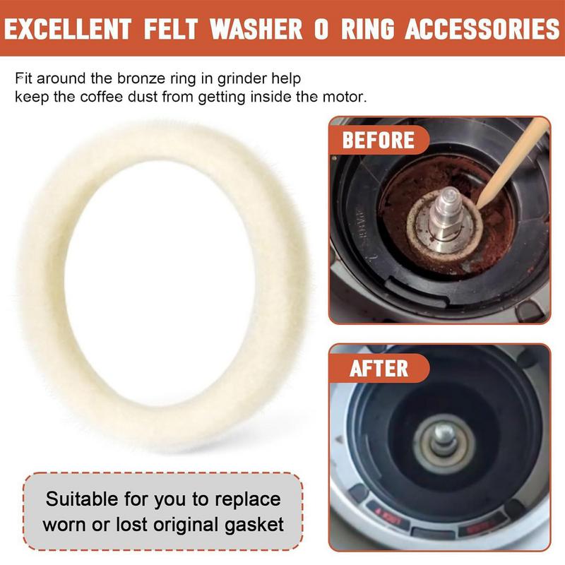 Felt Washer Lower Burr เครื่อง - Coffee Grinder Burr บทวิจารณ์และราคา