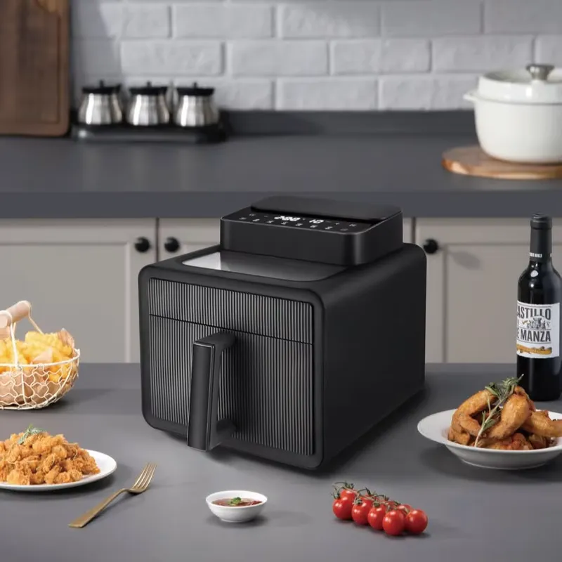 หม้อทอดไร้น้ำมันไฟฟ้าดิจิตอลอั - Air Fryer 5L Digital บทวิจารณ์และราคา