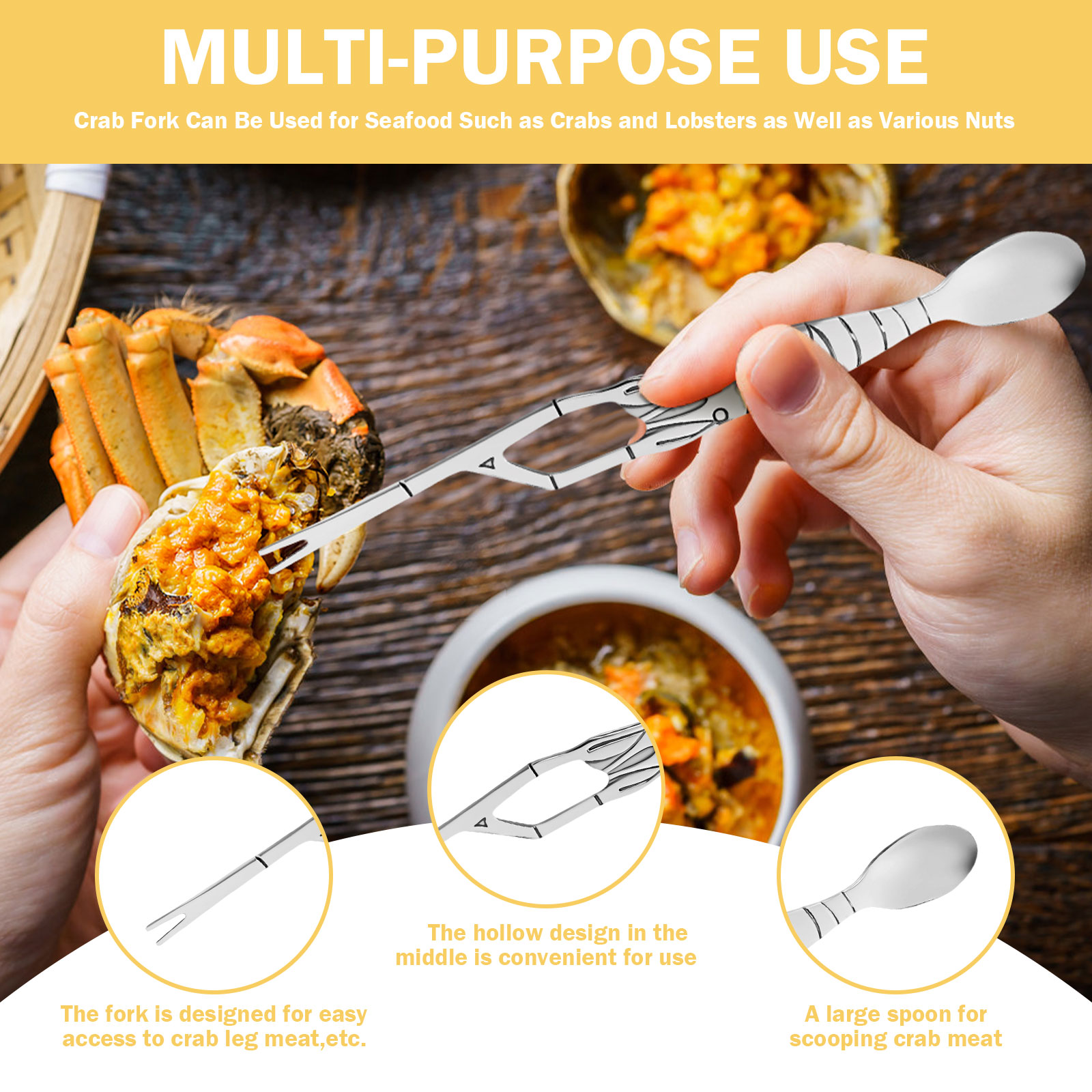 ชุดเครื่องมืออาหารทะเลสแตนเลส  - Kitchen Appliances Combo บทวิจารณ์และราคา