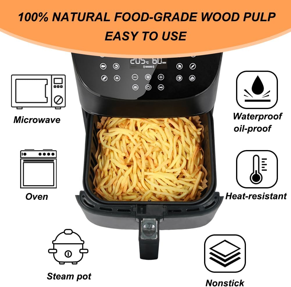 100 ชิ้น 23 เซนติเมตร XXL สแคว - Air Fryer 5L Digital บทวิจารณ์และราคา