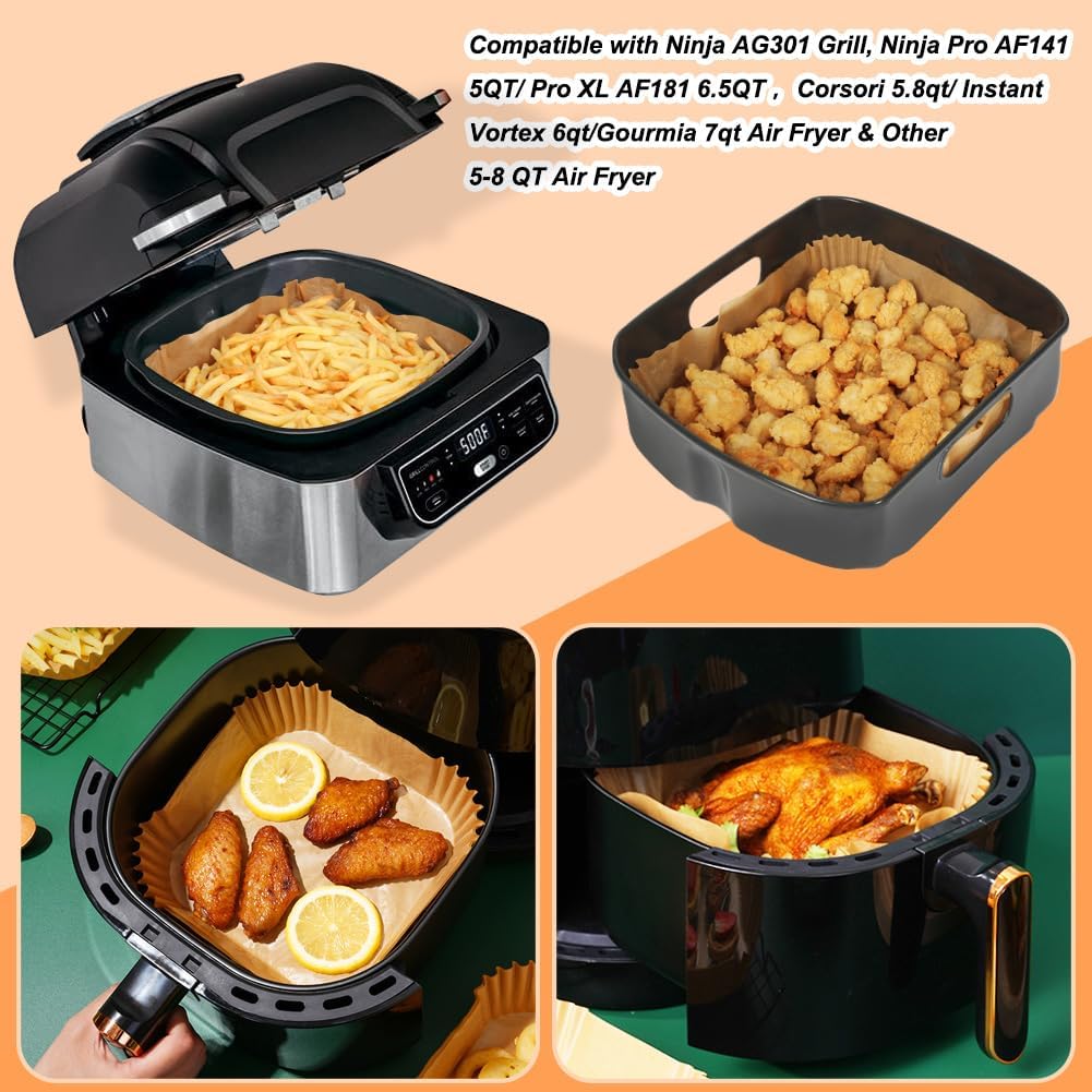 100 ชิ้น 23 เซนติเมตร XXL สแคว - Air Fryer 5L Digital บทวิจารณ์และราคา