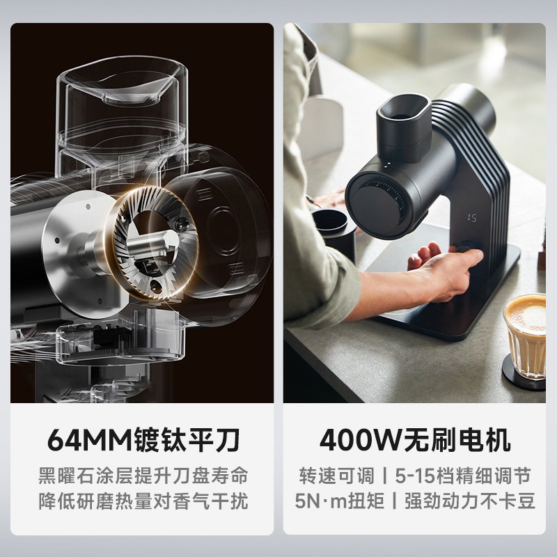 เครื่องบดกาแฟ E6 ระดับมืออาชีพ - Coffee Grinder Burr บทวิจารณ์และราคา