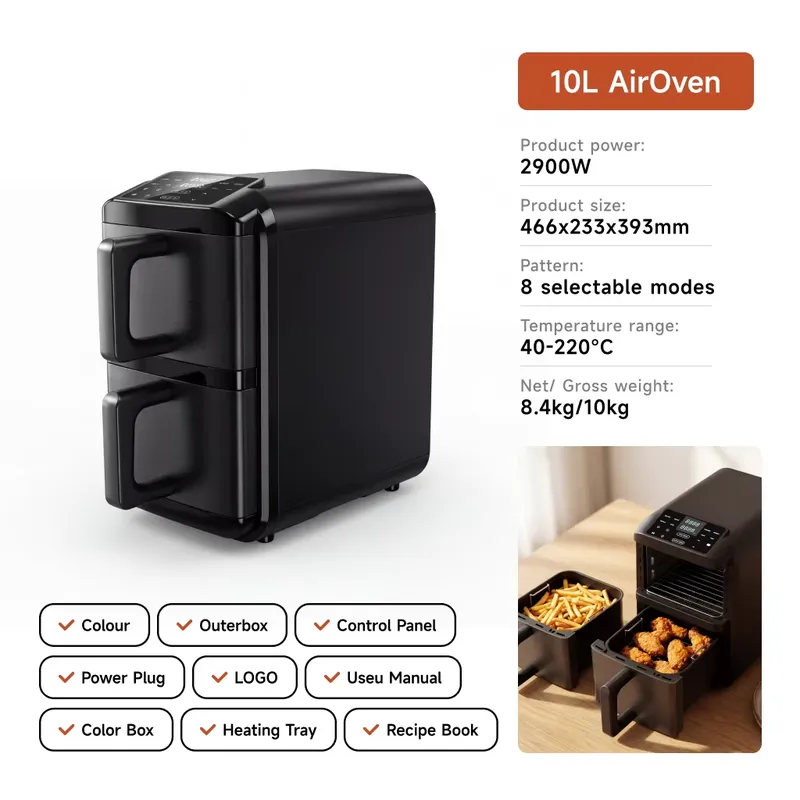 สำหรับหม้อทอดไร้น้ำมันไฟฟ้าสแต - Air Fryer 5L Digital บทวิจารณ์และราคา