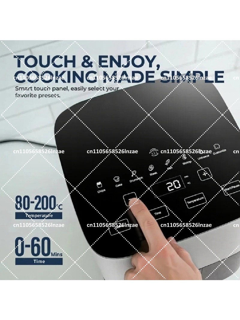 หม้อทอดไร้น้ำมันดิจิตอล 5 ลิตร - Air Fryer 5L Digital บทวิจารณ์และราคา
