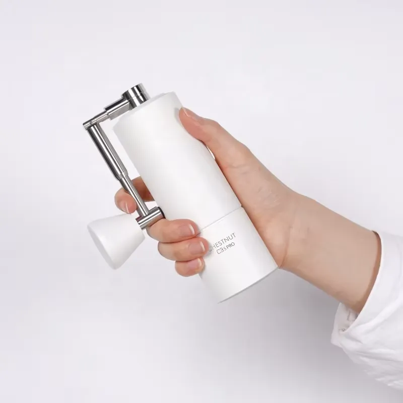 เครื่องบดเมล็ดกาแฟแบบมือหมุน T - Coffee Grinder Burr บทวิจารณ์และราคา
