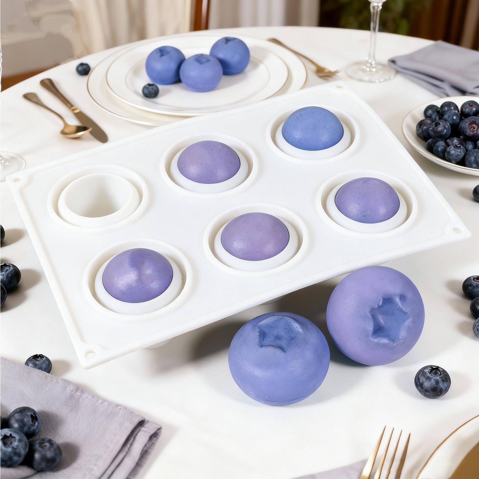 แม่พิมพ์ซิลิโคนรูปผลไม้ 6 ช่อง - Kitchen Appliances For Baking บทวิจารณ์และราคา
