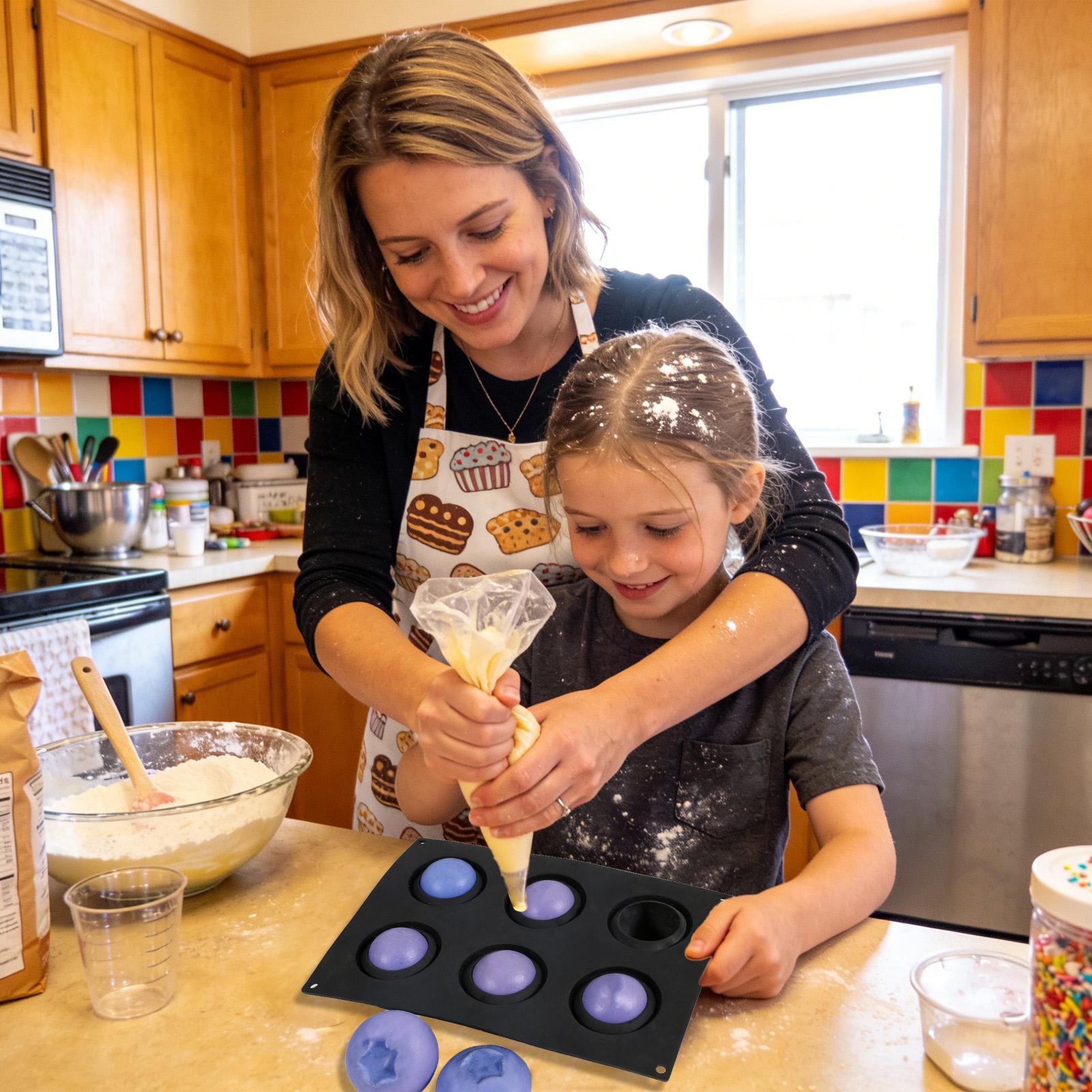 แม่พิมพ์ซิลิโคนรูปผลไม้ 6 ช่อง - Kitchen Appliances For Baking บทวิจารณ์และราคา