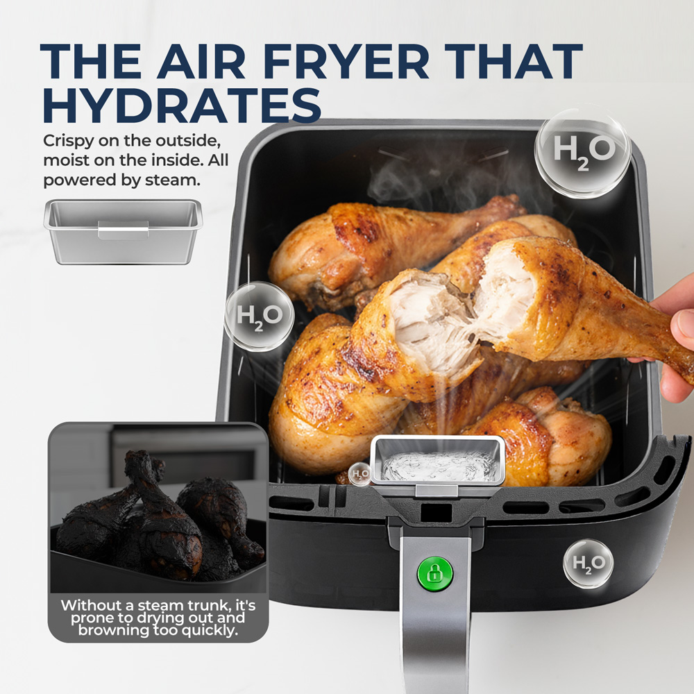 หม้อทอดไร้น้ำมัน ROUNY 5L พร้อ - Air Fryer 5L Digital บทวิจารณ์และราคา