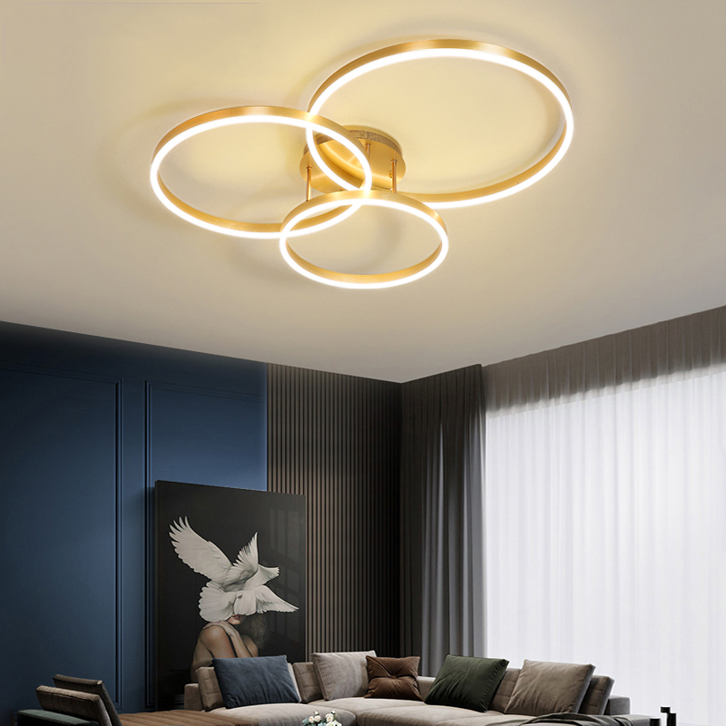 โคมไฟระย้าเพดาน LED ทรงวงแหวน  - Kitchen Appliances Drawing บทวิจารณ์และราคา