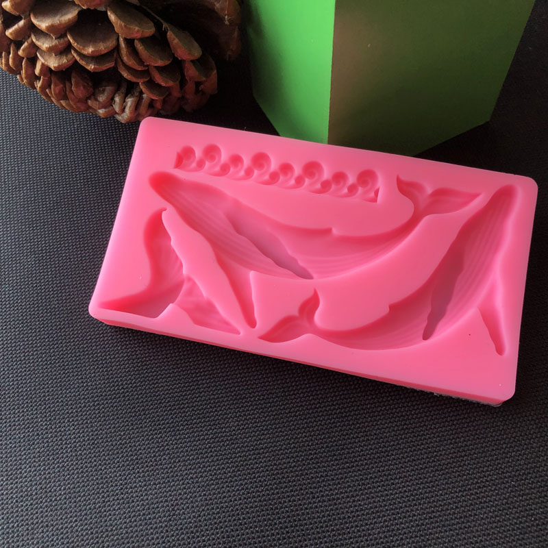 ปลาวาฬ DIY ซิลิโคนแม่พิมพ์ Oce - Kitchen Appliances Baking บทวิจารณ์และราคา