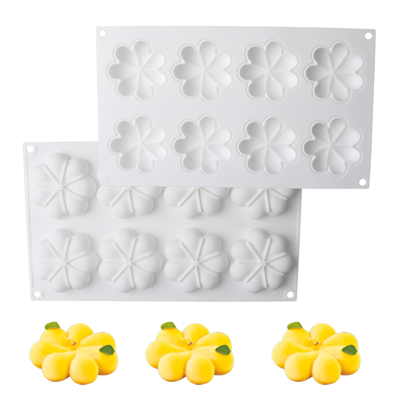 1 หรือ 8 เซลล์กลีบดอกไม้ออกแบบ - Kitchen Appliances For Baking บทวิจารณ์และราคา