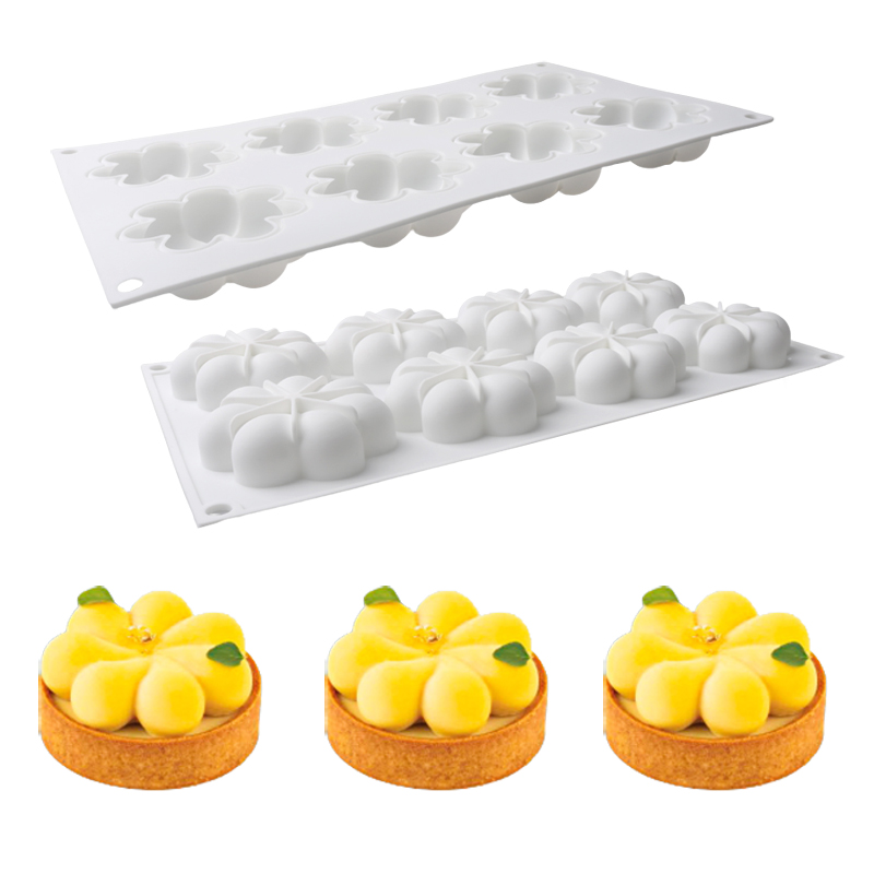 1 หรือ 8 เซลล์กลีบดอกไม้ออกแบบ - Kitchen Appliances For Baking บทวิจารณ์และราคา