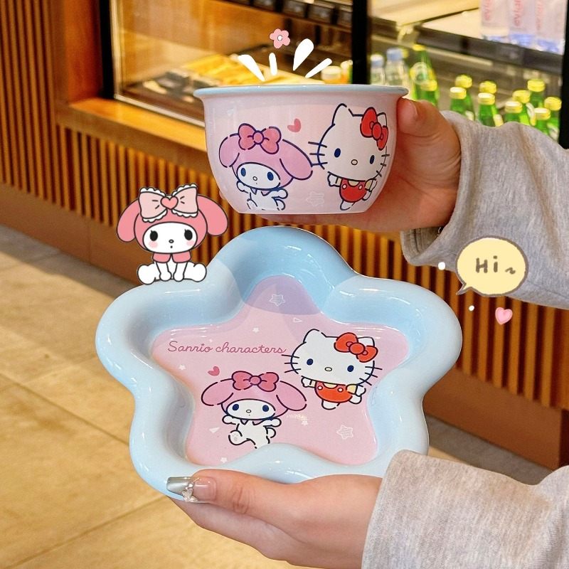 ชุดเซรามิคลายการ์ตูนแมว ชุดอาห - Kitchen Appliances Combo บทวิจารณ์และราคา