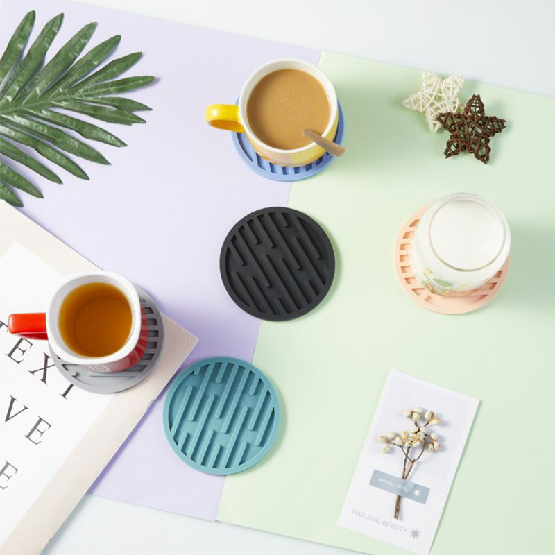 ซิลิโคนเกรดอาหารถ้วย Coaster โ - Kitchen Appliances Rack บทวิจารณ์และราคา