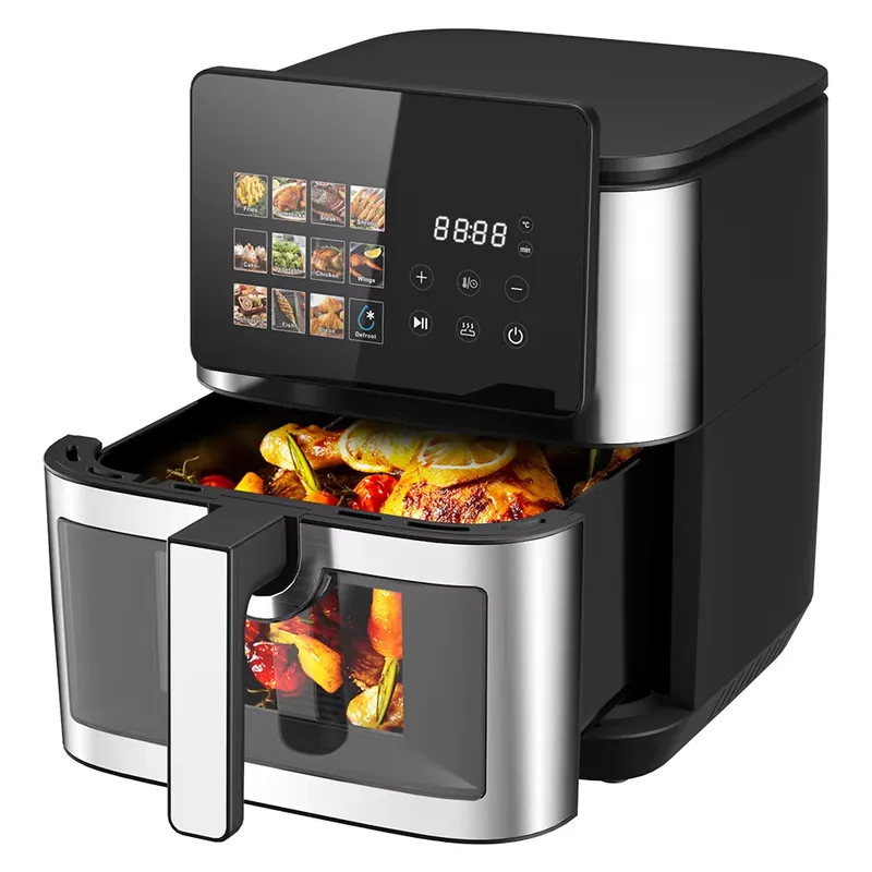 หม้อทอดไร้น้ำมันไฟฟ้าดิจิตอลขน - Air Fryer 5L Digital บทวิจารณ์และราคา