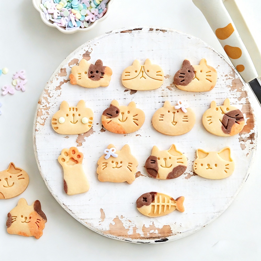 แม่พิมพ์คุกกี้รูปแมวน่ารัก DIY - Kitchen Appliances Baking บทวิจารณ์และราคา