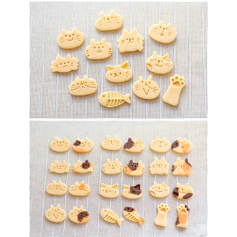 แม่พิมพ์คุกกี้รูปแมวน่ารัก DIY - Kitchen Appliances Baking บทวิจารณ์และราคา