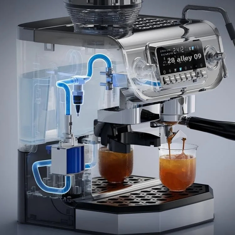เครื่องทำกาแฟเอสเพรสโซ่และคาปู - Milk Frother Automatic บทวิจารณ์และราคา
