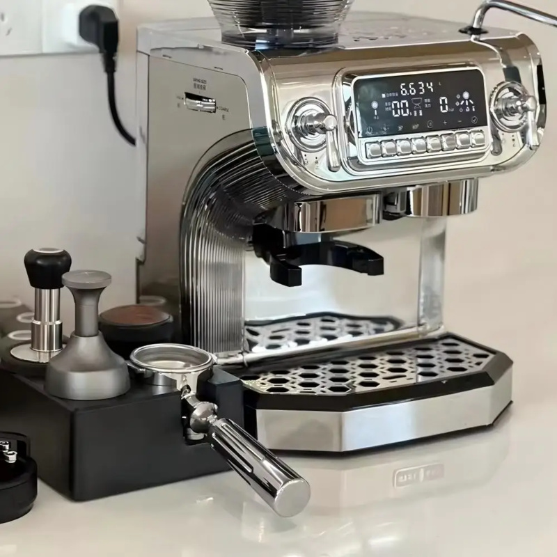 เครื่องทำกาแฟเอสเพรสโซ่และคาปู - Milk Frother Automatic บทวิจารณ์และราคา