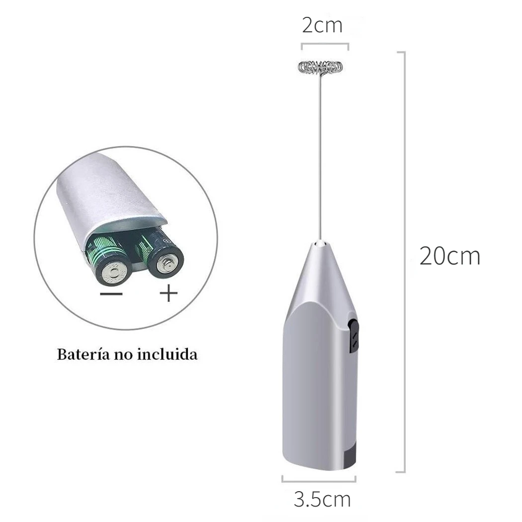 ครัวเรือนมินิสแตนเลสสตีลมือถือ - Milk Frother Automatic บทวิจารณ์และราคา