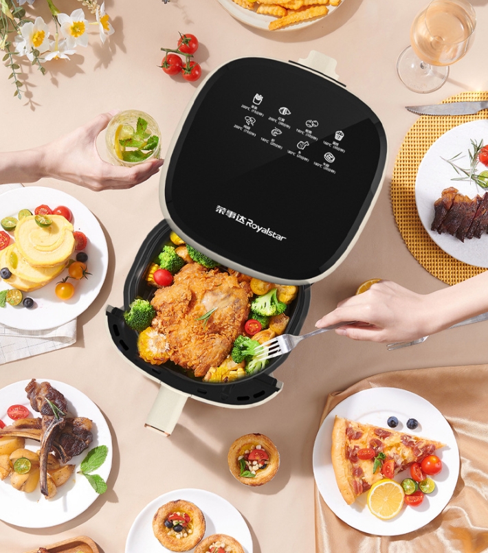 หม้อทอดไร้น้ำมันดิจิตอลอัจฉริย - Air Fryer 5L Digital บทวิจารณ์และราคา