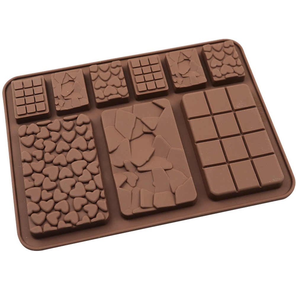 9-Cavityช็อกโกแลตซิลิโคนแม่พิม - Kitchen Appliances Baking บทวิจารณ์และราคา