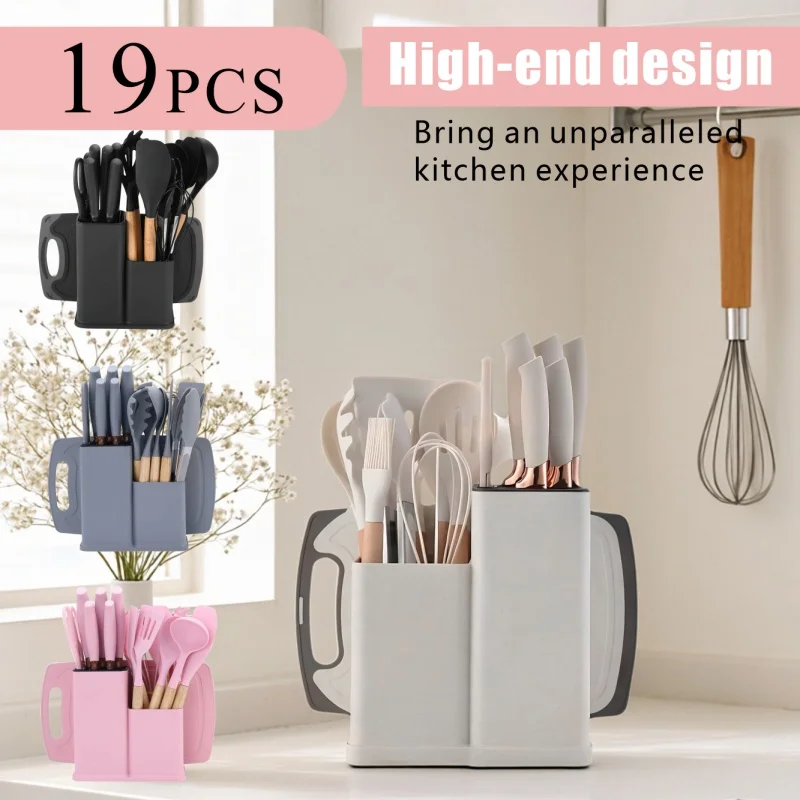 ชุดมีดทำครัว 19-in-1 และชุดอุป - Kitchen Appliances Combo บทวิจารณ์และราคา
