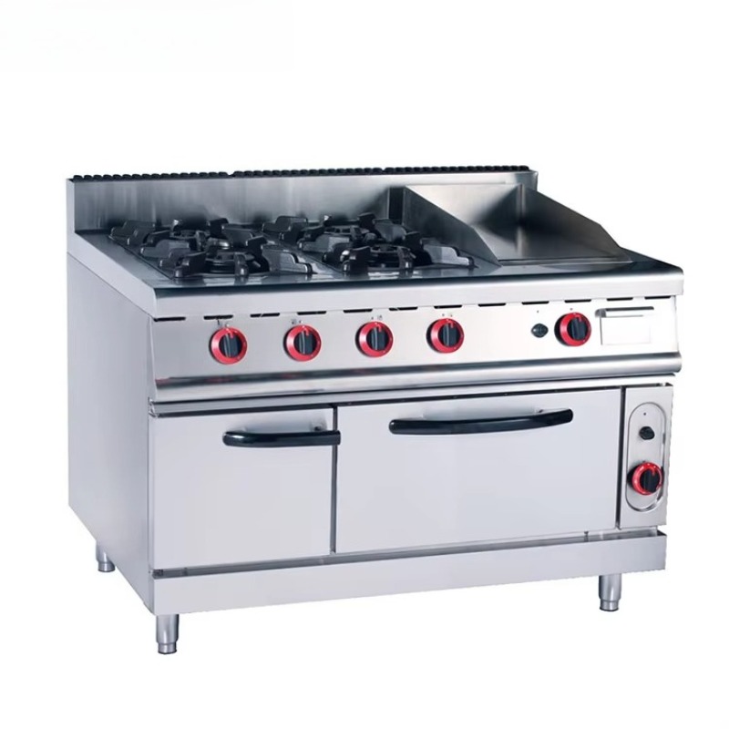 เตาแก๊สแบบคอมโบพร้อมเตาอบ เครื - Kitchen Appliances Combo บทวิจารณ์และราคา