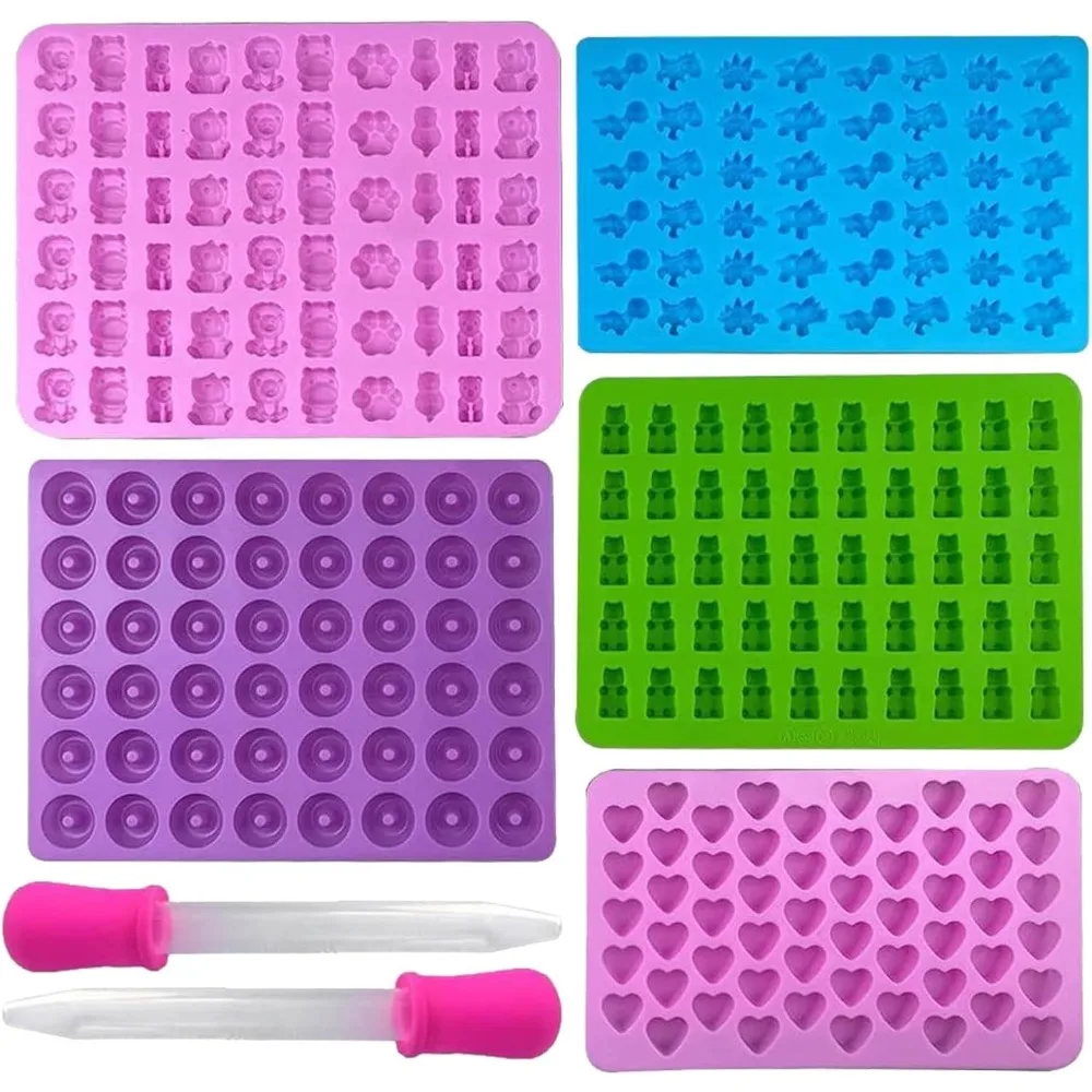 5Pcs Candyแม่พิมพ์ซิลิโคน 2 Dr - Kitchen Appliances For Baking บทวิจารณ์และราคา