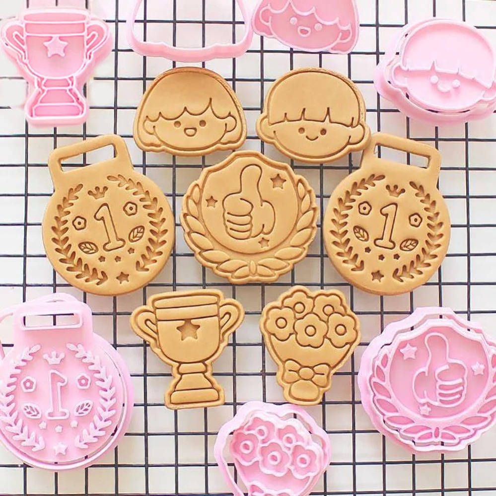 แม่พิมพ์คุกกี้รูปเหรียญรางวัล  - Kitchen Appliances Baking บทวิจารณ์และราคา