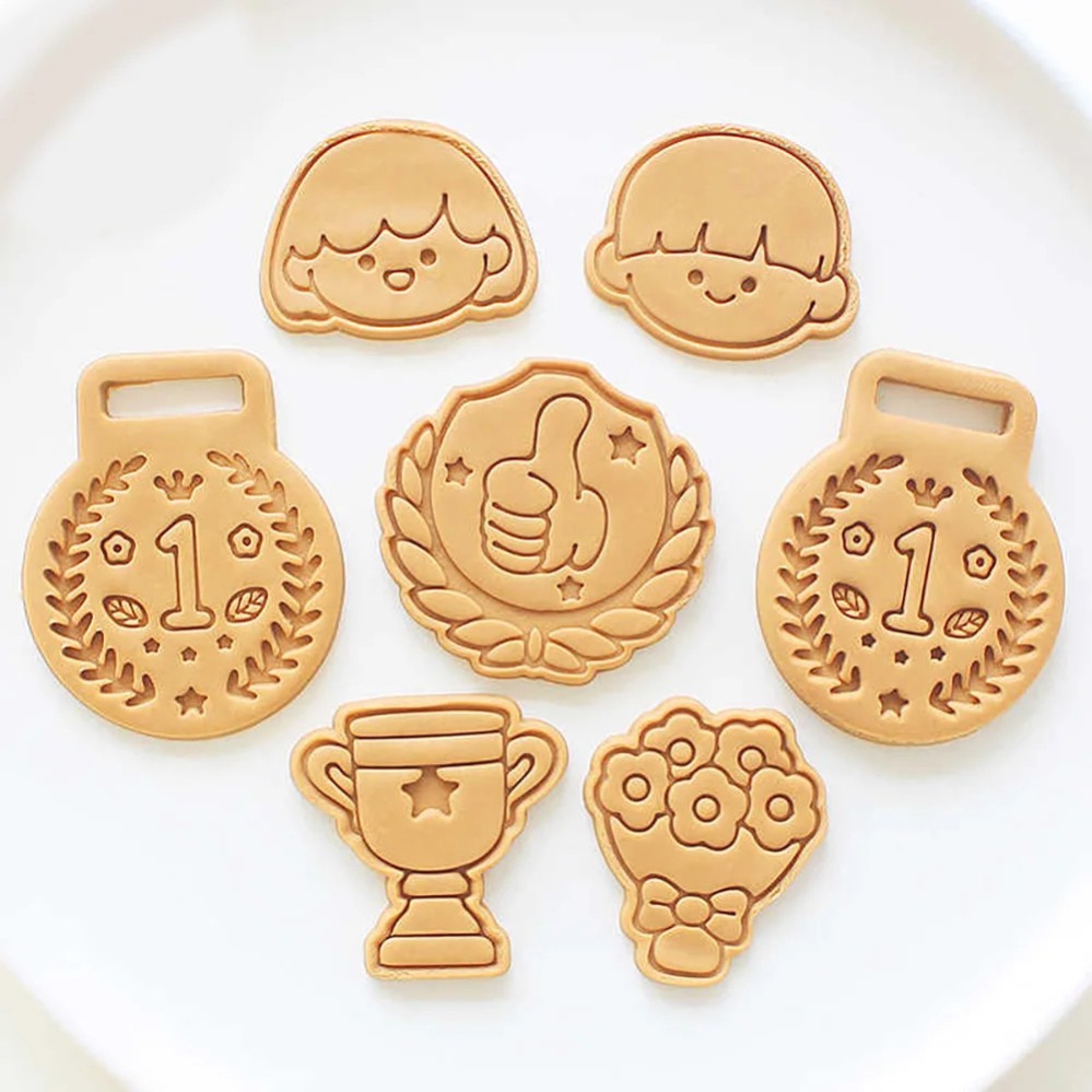 แม่พิมพ์คุกกี้รูปเหรียญรางวัล  - Kitchen Appliances Baking บทวิจารณ์และราคา